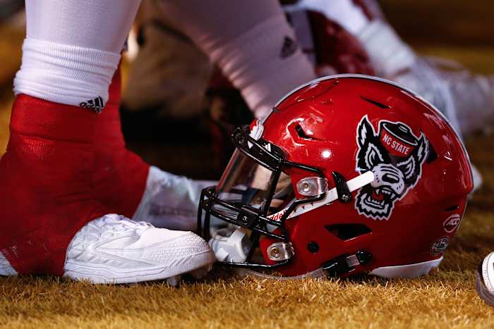 NC State helmet
